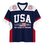Chaotic Club 250 Years of Freedom USA 1776 -2026 Mesh Jersey