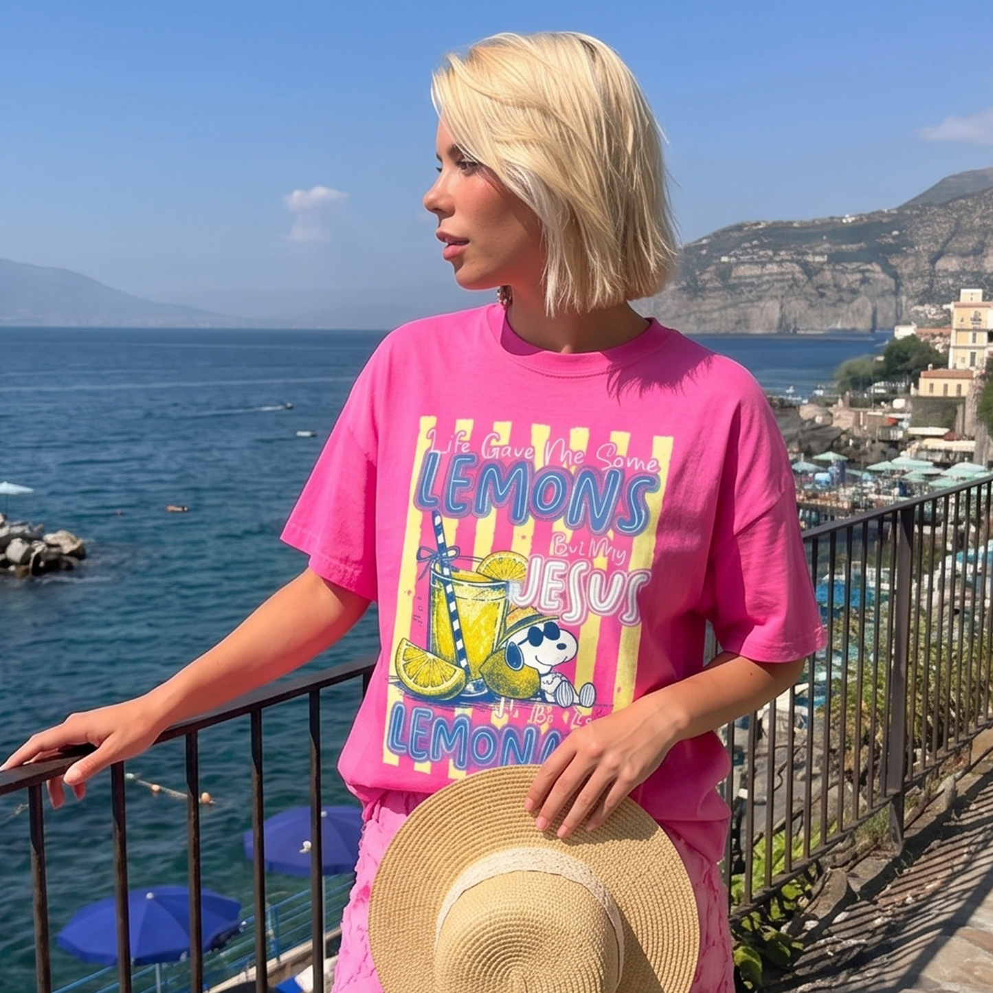 ChaoticClub Jesus Makes Lemonade Neon T-Shirt