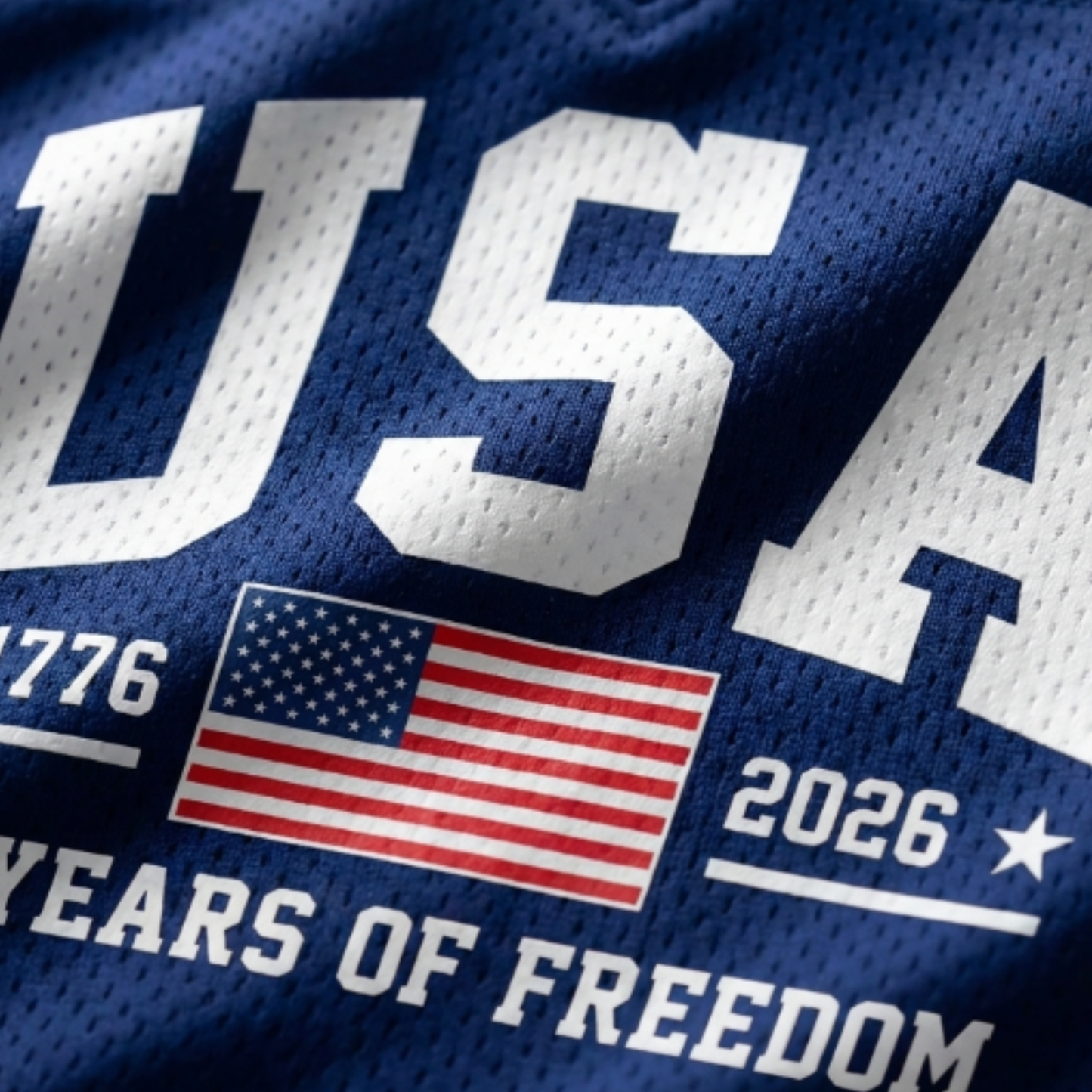 Chaotic Club 250 Years of Freedom USA 1776 -2026 Mesh Jersey