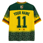 ChaoticClub Mexico Soccer Jersey Leopard Mesh Jersey
