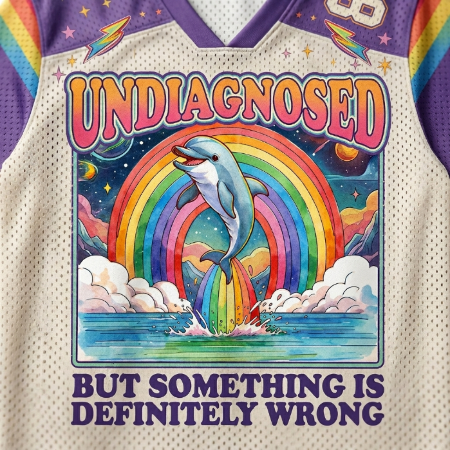 ChaoticClub Undiagnosed Dolphin Mesh Jersey
