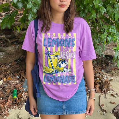 ChaoticClub Jesus Makes Lemonade Neon T-Shirt