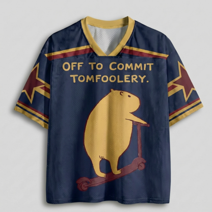 ChaoticClub Off To Commit Tomfoolery Capybara Mesh Jersey