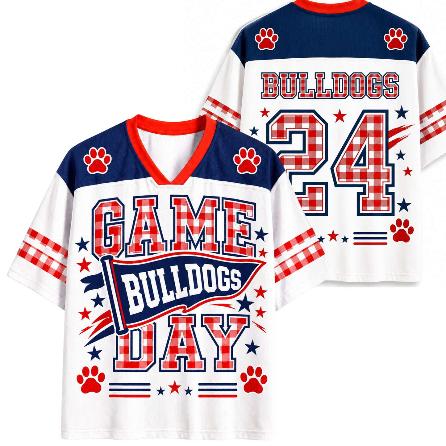 Chaotic Club Mascot Neon Test Day Game Day Mesh Jersey
