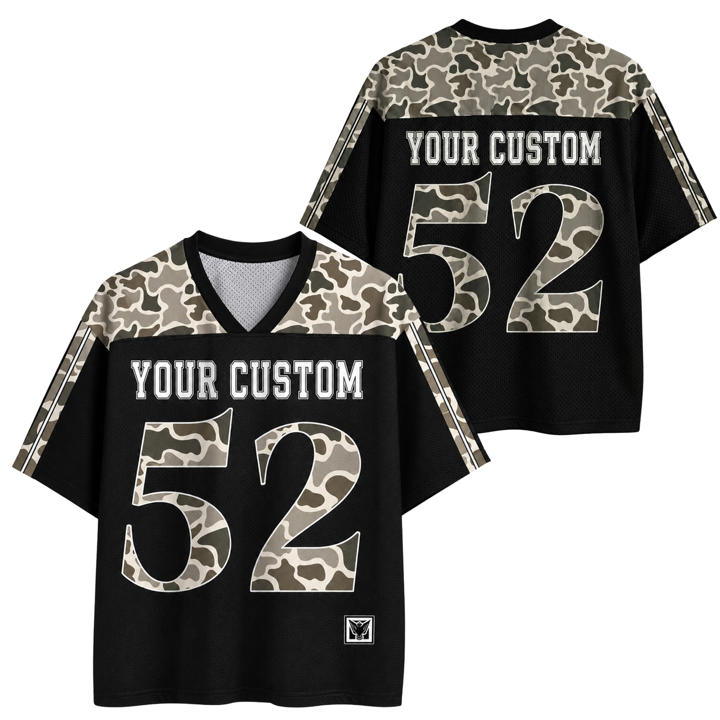 ChaoticClub Personalized Wild Camo Mesh Jersey