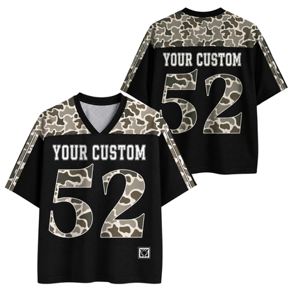 ChaoticClub Personalized Wild Camo Mesh Jersey