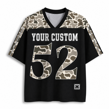 ChaoticClub Personalized Wild Camo Mesh Jersey