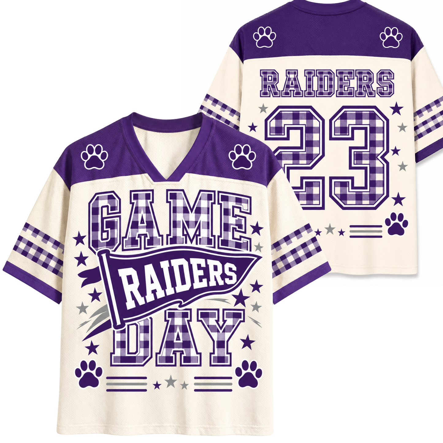 Chaotic Club Mascot Neon Test Day Game Day Mesh Jersey