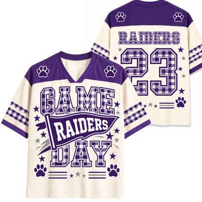 Chaotic Club Mascot Neon Test Day Game Day Mesh Jersey
