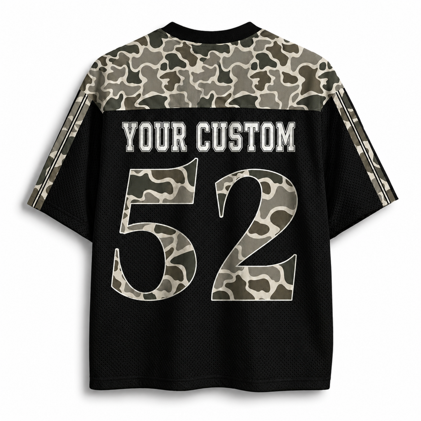ChaoticClub Personalized Wild Camo Mesh Jersey