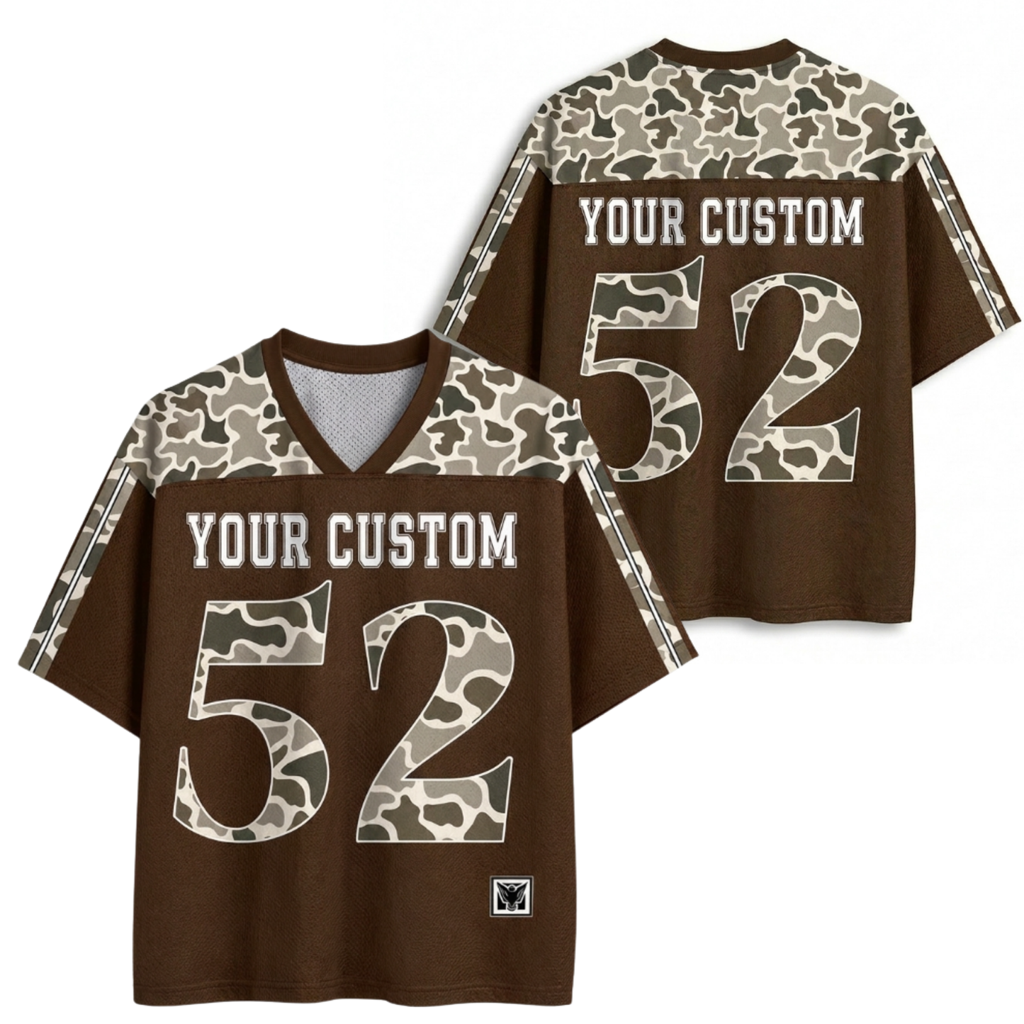 ChaoticClub Personalized Wild Camo Mesh Jersey
