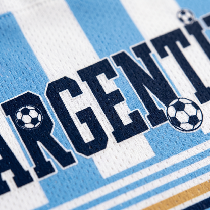 ChaoticClub Argentina Soccer Personalized Mesh Jersey