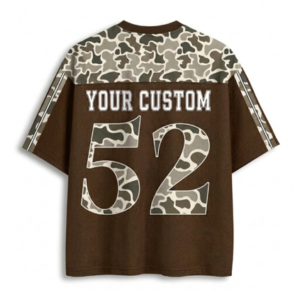 ChaoticClub Personalized Wild Camo Mesh Jersey