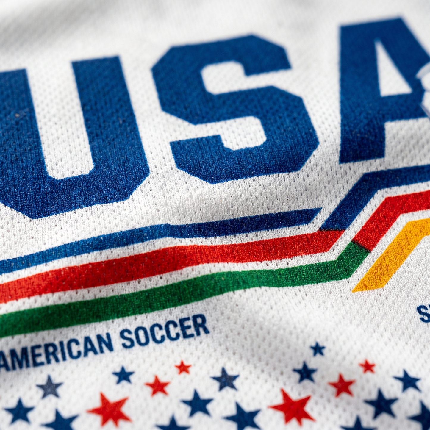 ChaoticClub United States Soccer Stars Stripes Mesh Jersey