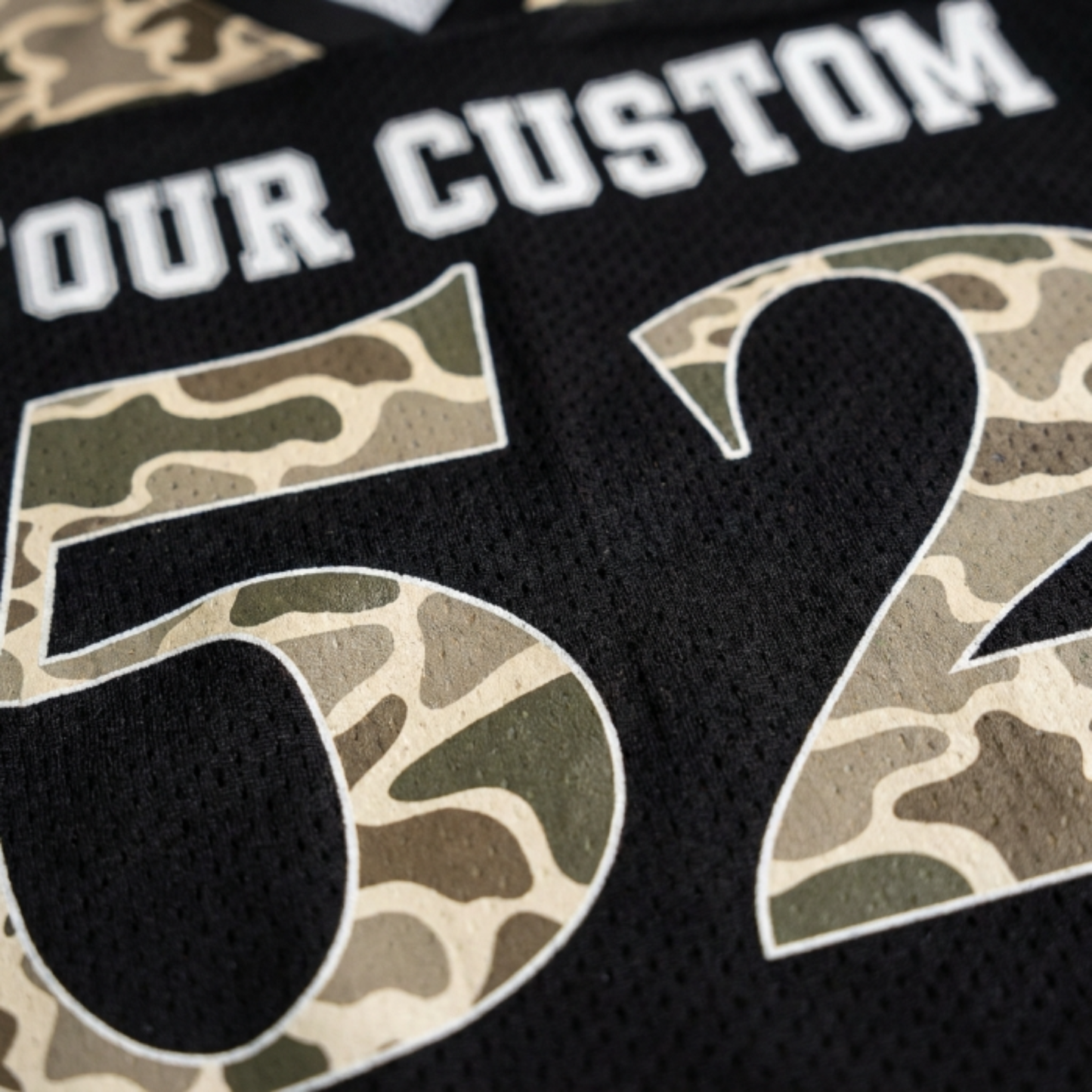 ChaoticClub Personalized Wild Camo Mesh Jersey