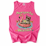 ChaoticClub Raccoon Margarita Summer Tank Top