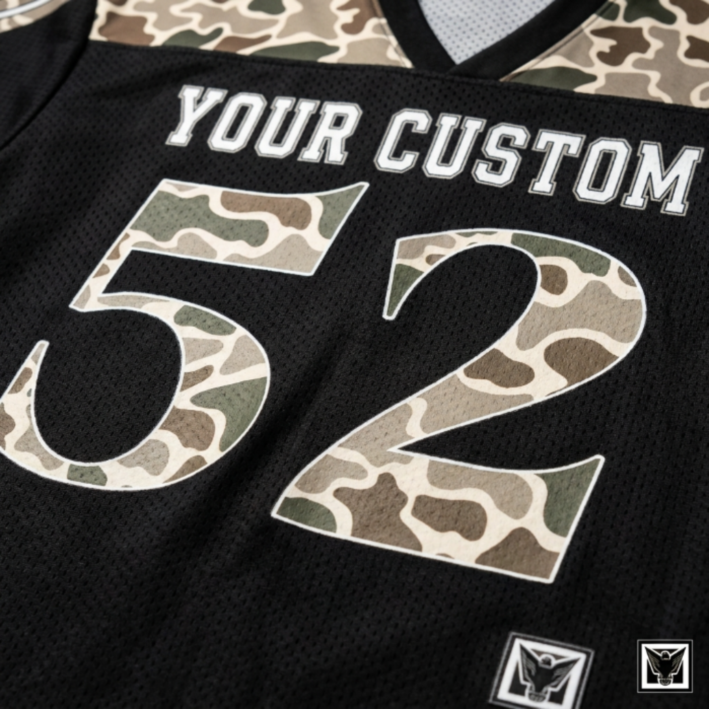 ChaoticClub Personalized Wild Camo Mesh Jersey