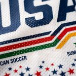 ChaoticClub United States Soccer Stars Stripes Mesh Jersey