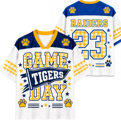 Chaotic Club Mascot Neon Test Day Game Day Mesh Jersey