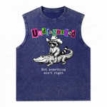 ChaoticClub Undiagnosed Racoon Crocodile Wash Tanktop