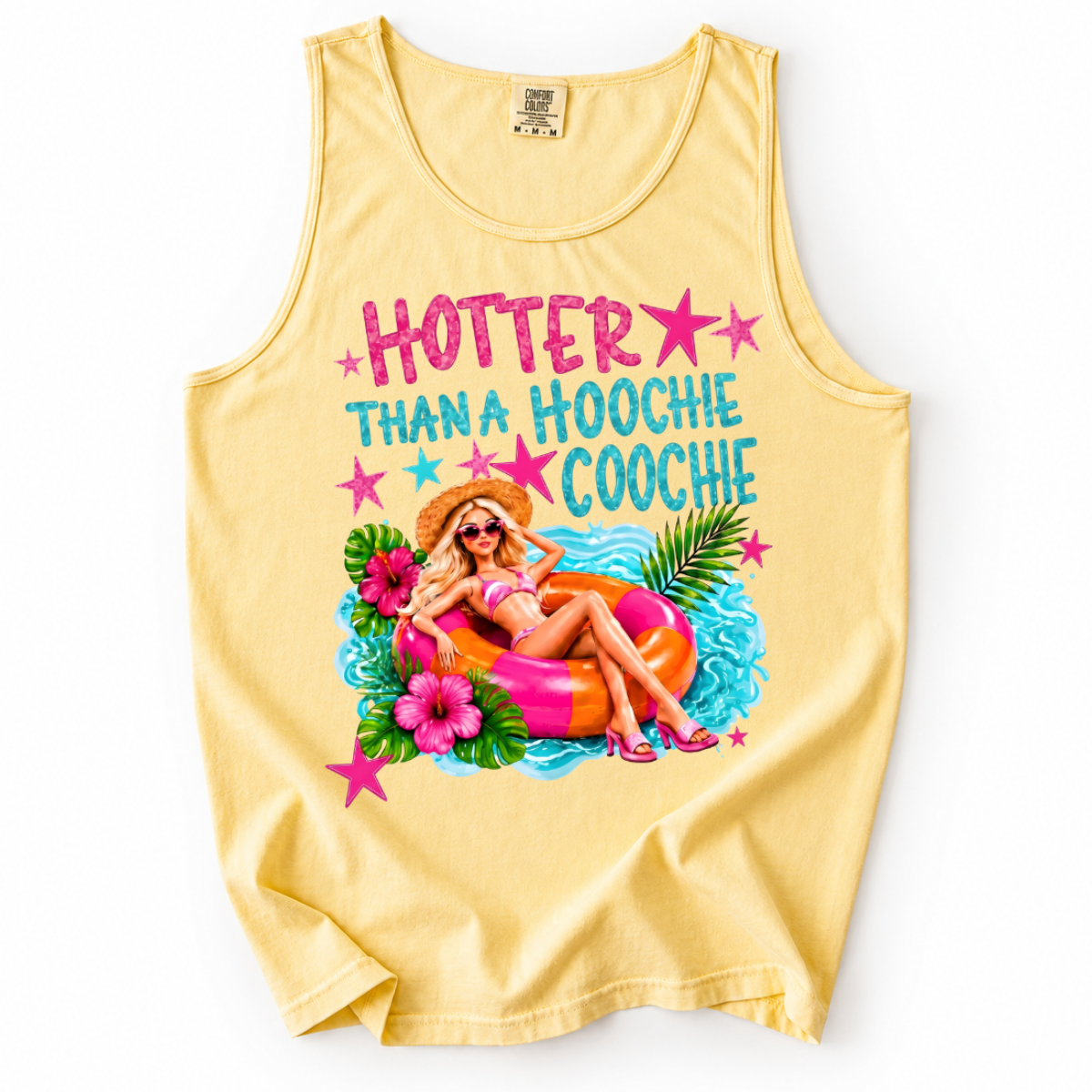 ChaoticClub Hotter Than a Hoochie Coochie Doll Tank Top