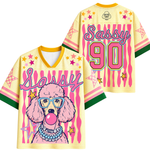 ChaoticClub Striped Summer Dog Mesh Jersey