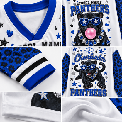 Chaotic Club Mascot Bubblegum Game Day Long Sleeve Mesh Jersey