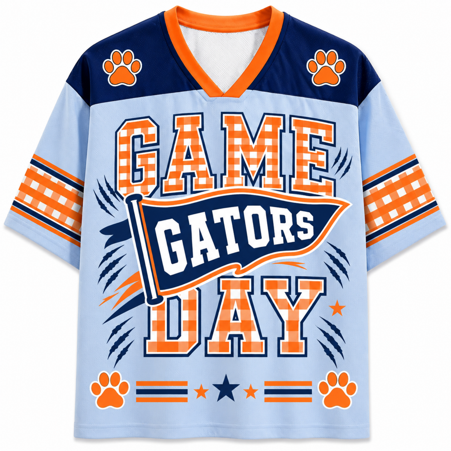 Chaotic Club Mascot Neon Test Day Game Day Mesh Jersey
