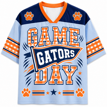 Chaotic Club Mascot Neon Test Day Game Day Mesh Jersey