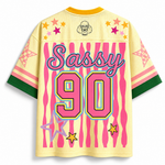 ChaoticClub Striped Summer Dog Mesh Jersey