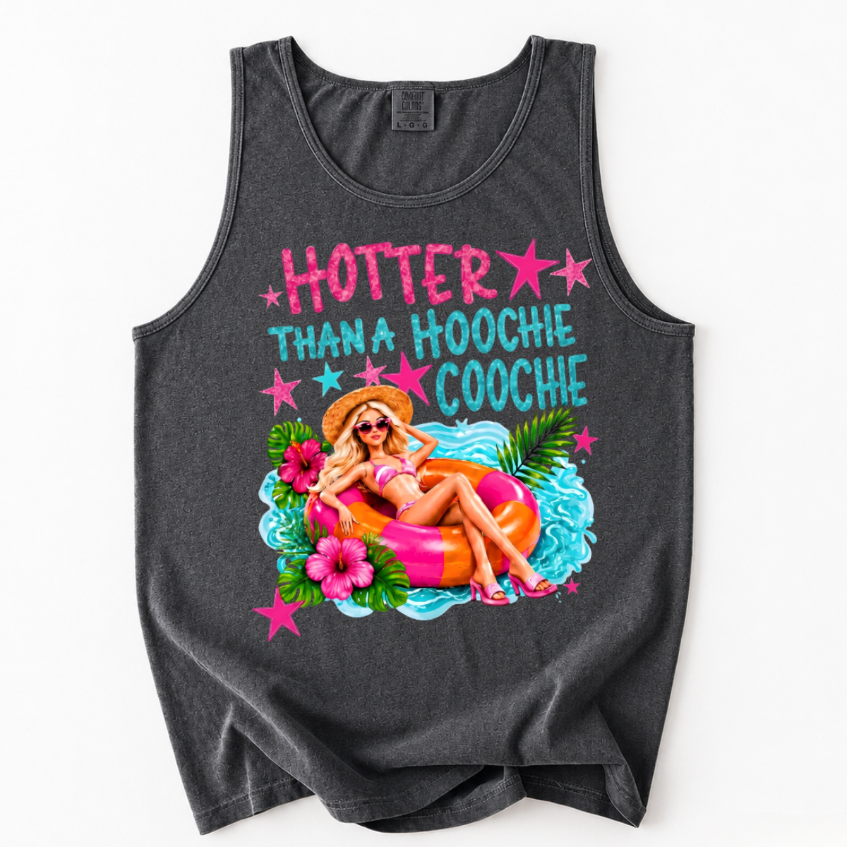ChaoticClub Hotter Than a Hoochie Coochie Doll Tank Top