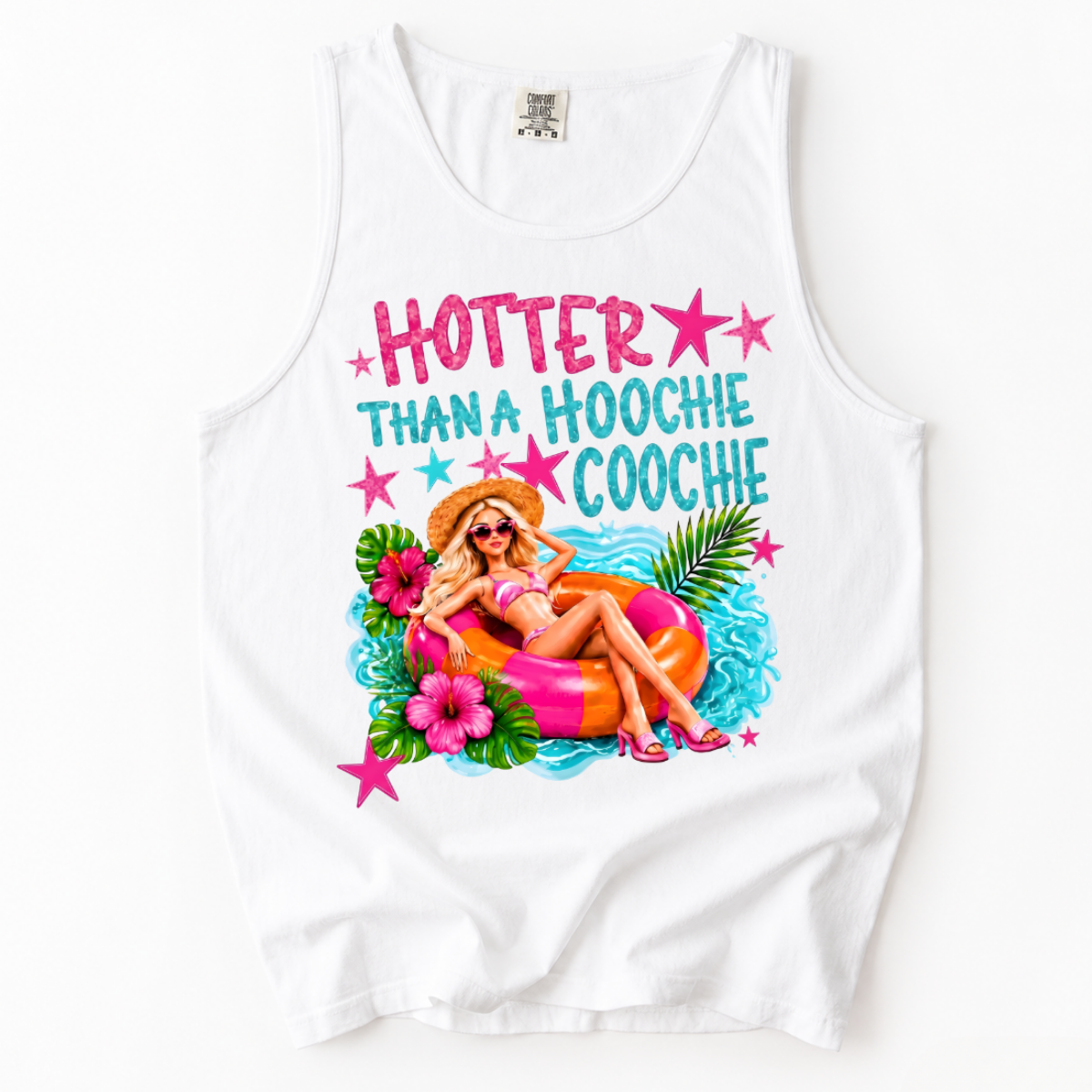 ChaoticClub Hotter Than a Hoochie Coochie Doll Tank Top