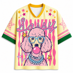 ChaoticClub Striped Summer Dog Mesh Jersey
