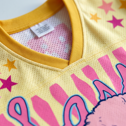 ChaoticClub Striped Summer Dog Mesh Jersey