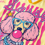 ChaoticClub Striped Summer Dog Mesh Jersey