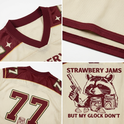 ChaoticClub Strawberry Jams Glock Raccoon Mesh Jersey