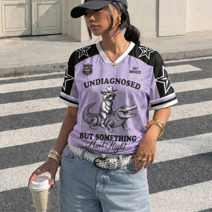 ChaoticClub Undiagnosed But Something Aint Right Mesh Jersey