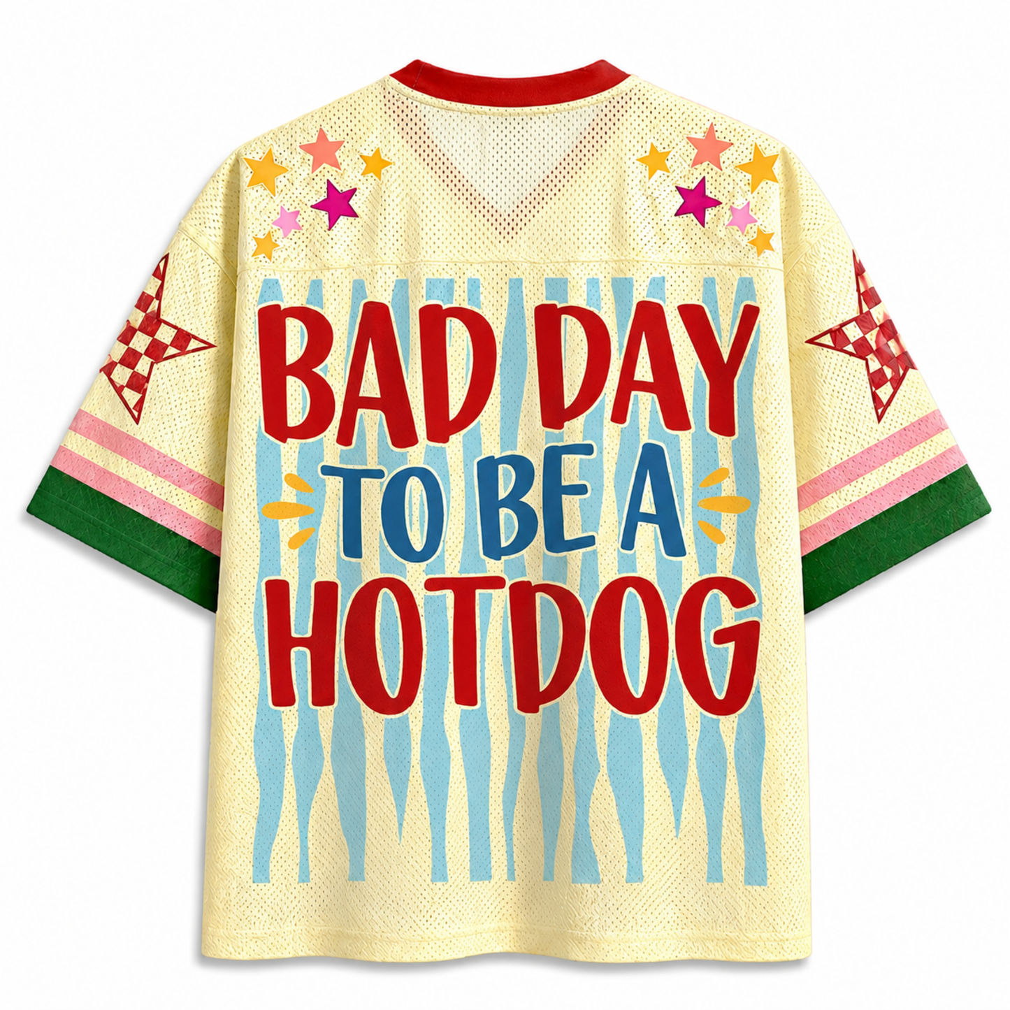 ChaoticClub Bad Day To Be A Hotdog Mesh Jersey
