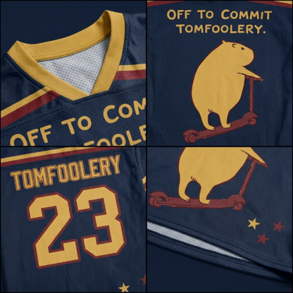 ChaoticClub Off To Commit Tomfoolery Capybara Mesh Jersey