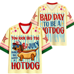 ChaoticClub Bad Day To Be A Hotdog Mesh Jersey