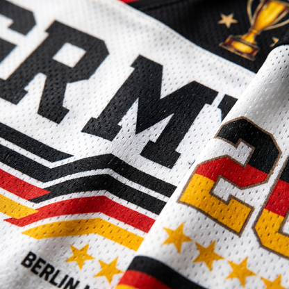 ChaoticClub Germany Soccer Personalized Mesh Jersey