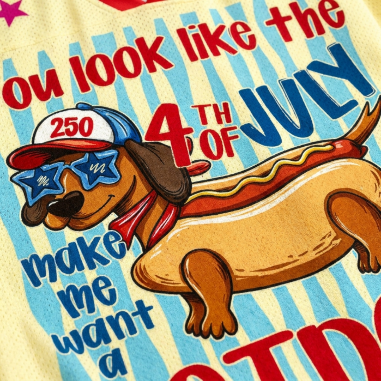 ChaoticClub Bad Day To Be A Hotdog Mesh Jersey