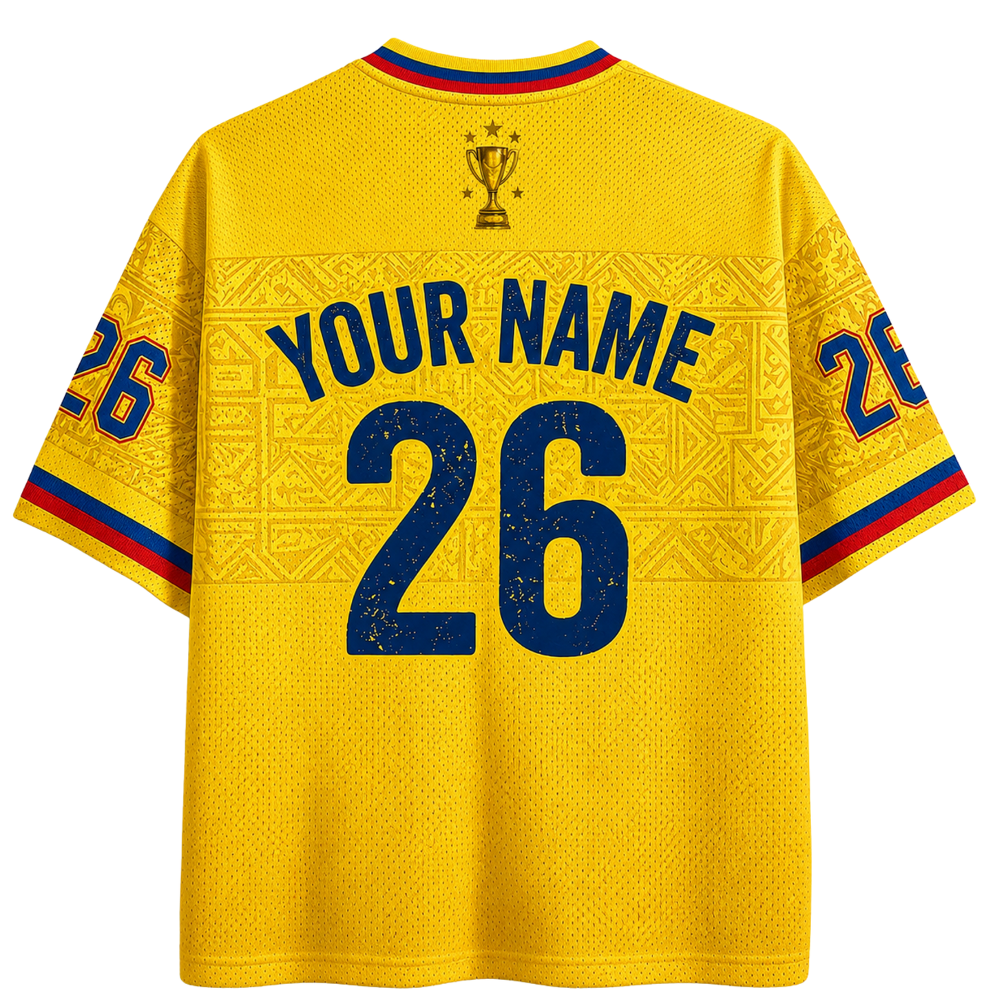 ChaoticClub Colombia Soccer Personalized Mesh Jersey