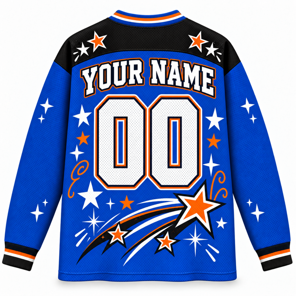 Chaotic Club Cool Mascot Game Day Long Sleeve Jersey