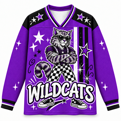 Chaotic Club Cool Mascot Game Day Long Sleeve Jersey