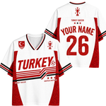 ChaoticClub Turkey Soccer Personalized Mesh Jersey