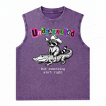 ChaoticClub Undiagnosed Racoon Crocodile Wash Tanktop