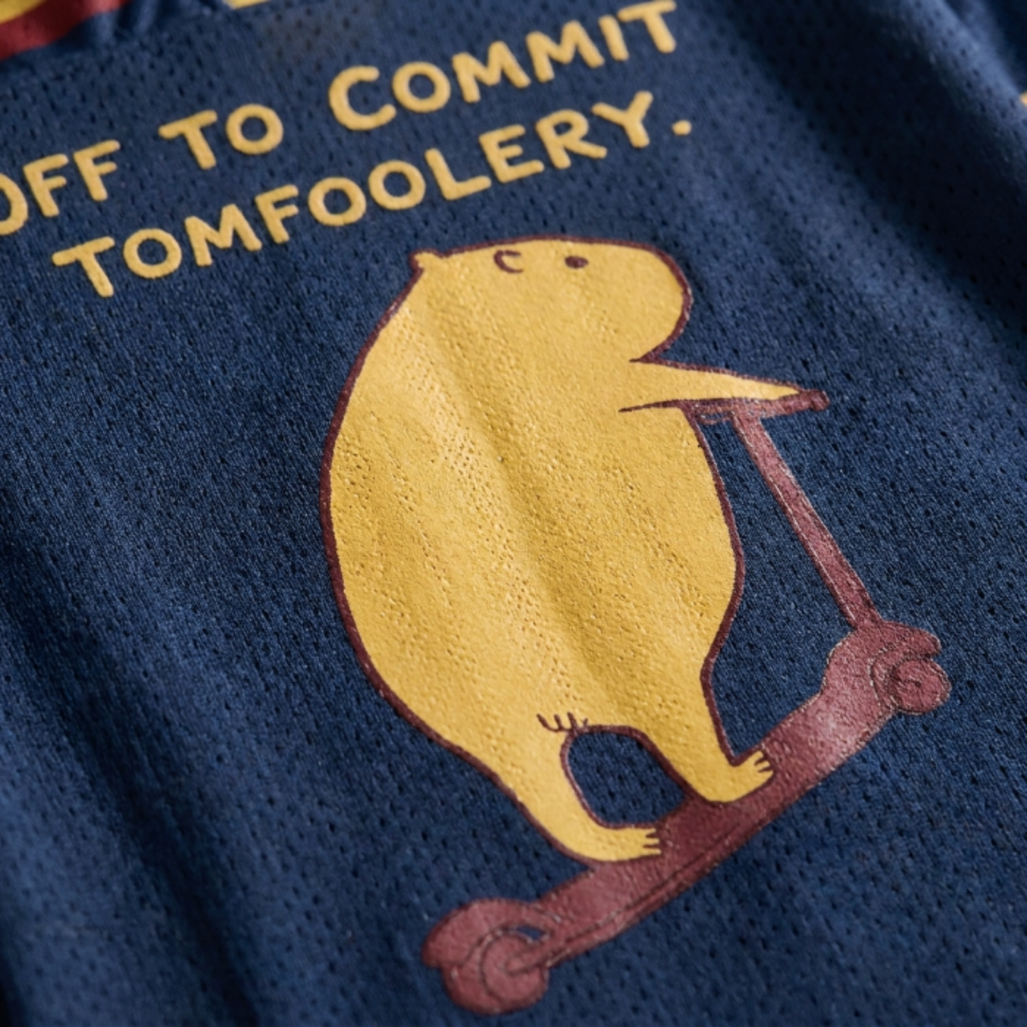 ChaoticClub Off To Commit Tomfoolery Capybara Mesh Jersey