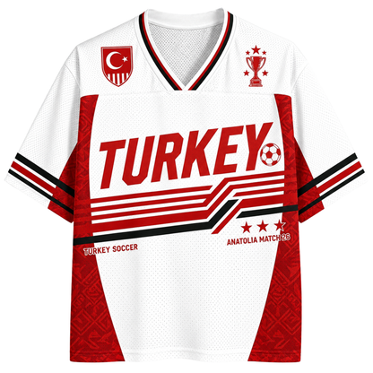 ChaoticClub Turkey Soccer Personalized Mesh Jersey