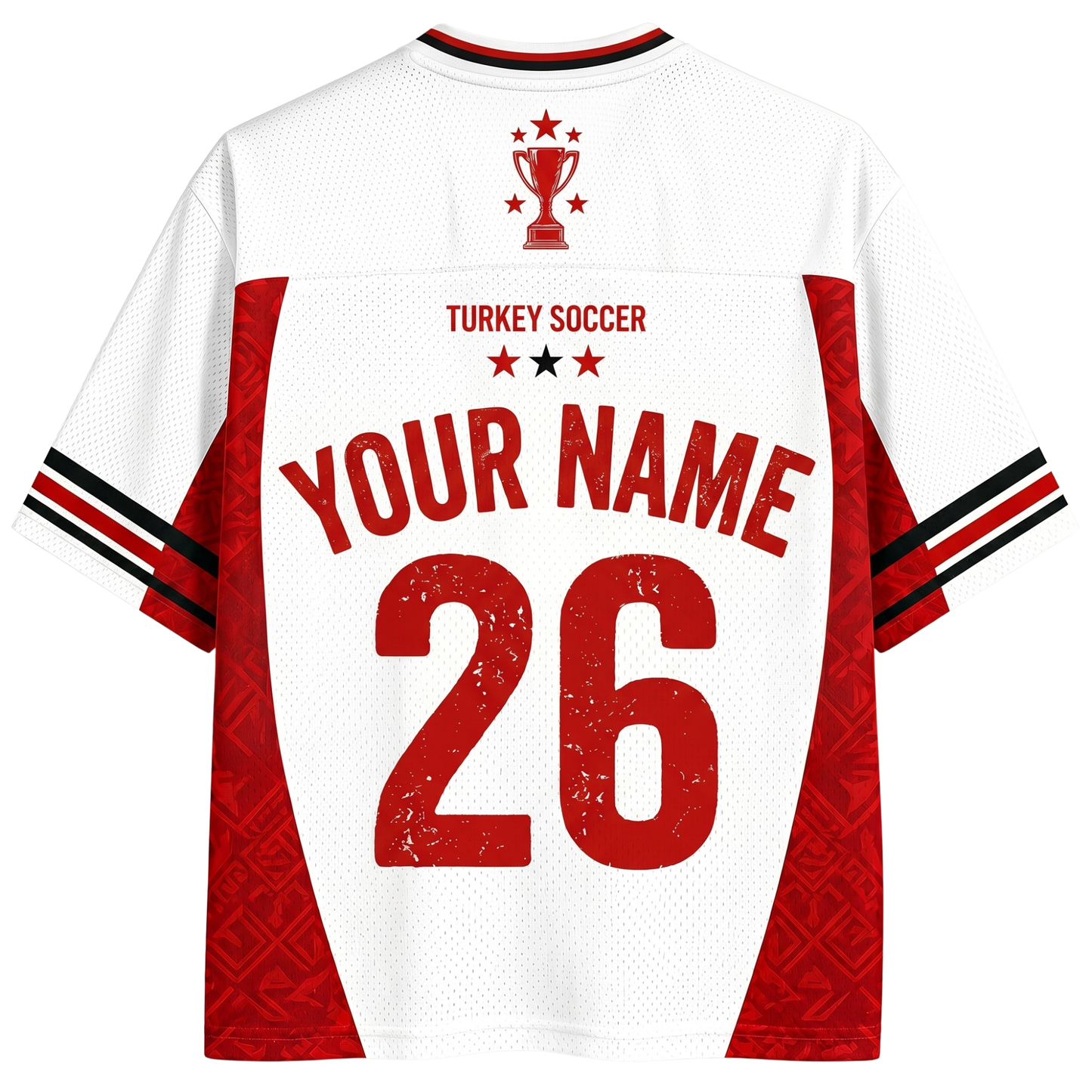 ChaoticClub Turkey Soccer Personalized Mesh Jersey